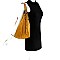 HIGH QUALITY Braid Accent Extendable Hobo