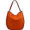 Quality Braid Accent Bucket Hobo MH-BAD0007