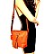 Tassel Accent Laser-Cut Bucket Shoulder Bag MH-BAL0014