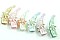 Hair Clamp Clip Banana Barrette - 12 EACH PACK