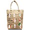 I am a happy little rabbit" Jute Shopper