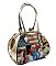 USA FLAG Obama Dressy Frame Satchel Handbag