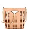 BGT2971-LP Myztique Laser-Cut 2 in 1 Satchel Shoulder Bag