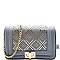 BGT33501-LP Miztique Stud Accent Small Shoulder Bag