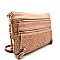 BGW46433-LP Madison West Woven Cross Body