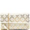 BGW48508-LP Madison West Stud Accent Fold-Over Clutch