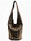 Gold and Silver Studded Hobo