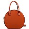 Woven Straw Mixed-Material Round Satchel MH-BJ4126