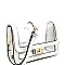 Quilted Transparent Clear Turn-Lock Shoulder Bag MH-BJ4235