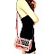 Quilted Transparent Clear Turn-Lock Shoulder Bag MH-BJ4235
