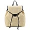 Straw Neon Trimmed Backpack