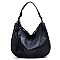 Laser Cut Printed Shoulder Bag Hobo