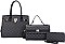 3 IN 1 MONOGRAM PADLOCK SATCHEL-CROSSBODY & WALLET SET