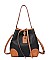 Large Size Drawstring Bucket Shoulder Bag