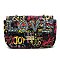 GRAFFITI QUILTED  LOVE CROSSBODY BAG
