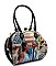 USA FLAG Obama Dressy Frame Satchel Handbag