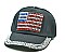 Rhinestone Jean Hat American Flag
