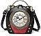 Real Working Clock Shoulder & Satchel Handbags