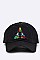 Embroidered Eye of Providence Cotton Cap LA-EMH0955V