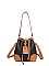 Drawstring Bucket Shoulder Bag