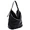 Fashion Multi Compartment Bucket Shoulder Bag