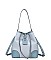 Large Size Drawstring Bucket Shoulder Bag