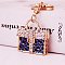 Handbag Shape Rhinetone Keychain