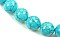 Synthetic Turquoise Gemstone Beads Necklace
