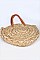 Raffia Spiral Large Tote