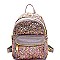 BP5005-LP Glittery Two-Tone Small Fashion Backpack