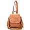 BP915-LP Fringed Medium Fashion Backpack