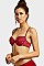 PACK OF 6 PIECES SEXY DEMI CUP PLAIN LACE STRAPLESS BRA MUBR4063PL3