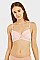 PACK OF 6 PIECES SEXY FULL CUP PLAIN LACE BRA MUBR4103PL3