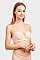 PACK OF 6 PIECES STYLISH DEMI CUP PLAIN LACE STRAPLESS BRA MUBR4196PL