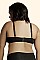 PACK OF 6 PIECES COMFY FULL CUP JACQUARD D CUP BRA, WIDE STRAP