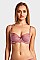 PACK OF 6 PIECES SEXY DEMI CUP PLAIN LACE STRAPLESS BRA MUBR4236PL