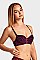 PACK OF 6 PIECES SEXY DEMI CUP PLAIN LACE STRAPLESS BRA MUBR4236PL