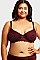 PACK OF 6 PIECES SEXY FULL CUP PLAIN LACE D CUP BRA, 3 HOOKS & WIDE STRAP MUBR4277PLD