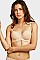 PACK OF 6 PIECES SEXY DEMI CUP LACE STRAPLESS BRA MUBR4334L