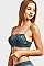 PACK OF 6 PIECES SEXY HALF CUP CAMI UNDERWIRE BRASSIERE MUBR4338FL