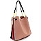 Colorblock Side Multi-Compartment Chain Hobo MH-BR7130