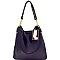 Colorblock Side Multi-Compartment Chain Hobo MH-BR7130