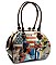 USA FLAG Obama Dressy Frame Satchel Handbag