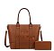 Large Size The Tote Bag Set With Wallet