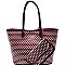 BS1242-LP Reversible 2 in 1 Patterned Tote