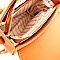 BS2246-LP Buckle Accent Convertible Flap Backpack Satchel