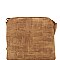 Chic Front Pocket Tassel Accent Textured Cross Body Bag MH-BS2309F