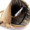 Chic Front Pocket Tassel Accent Textured Cross Body Bag MH-BS2309F