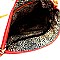 Fashionable Tassel Accent Two-Tone Nylon Cross Body MH-BS2408
