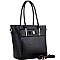 Bow Accent 2-Way Tall Shopper Tote  MH-BS3251
